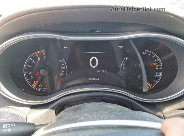 1C4RJFJT6JC130140 2018 JEEP GRAND Charcoal ხელსაწყოთა პანელის ხედი