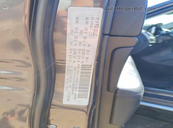 1C4RJFJT6JC130140 2018 JEEP GRAND Charcoal VIN კოდის სტიკერის ხედი