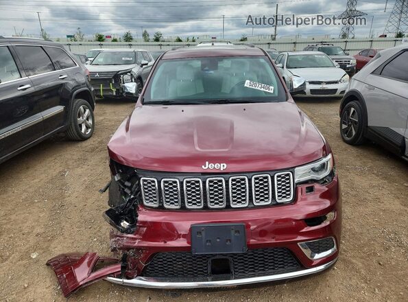 1C4RJFJT8HC828811 2017 JEEP GRAND Red წინა ხედი