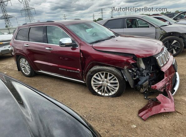 1C4RJFJT8HC828811 2017 JEEP GRAND Red წინა მარჯვენა
