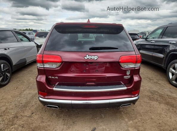 1C4RJFJT8HC828811 2017 JEEP GRAND Red უკანა ხედი