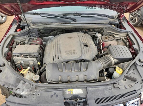 1C4RJFJT8HC828811 2017 JEEP GRAND Red უკანა სალონის ხედი