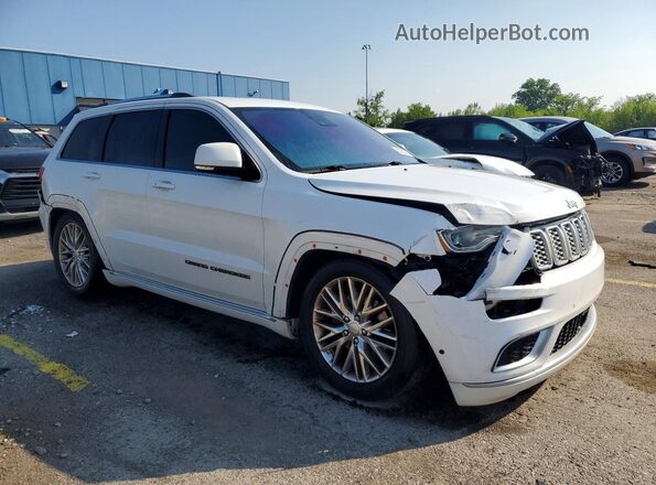1C4RJFJT8JC102808 2018 JEEP GRAND Белый Передняя правая четверть
