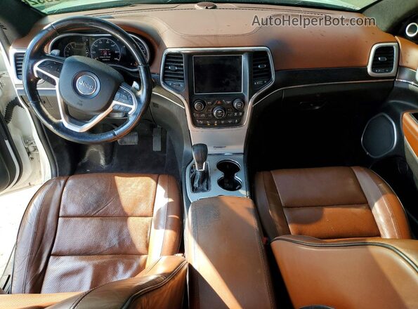 1C4RJFJT8JC102808 2018 JEEP GRAND Белый Вид панели приборов
