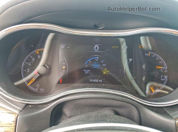 1C4RJFJT8KC705307 2019 JEEP GRAND White Instrument cluster view