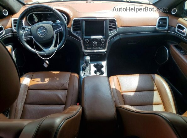 1C4RJFJTXJC259174 2018 JEEP GRAND Black Vista del salpicadero