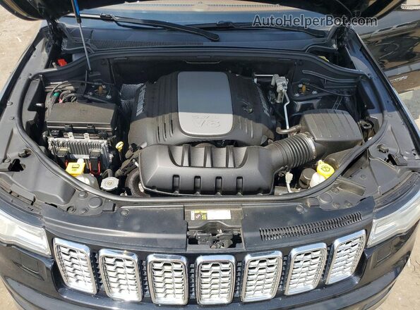 1C4RJFJTXJC259174 2018 JEEP GRAND Black Vista del compartimento del motor