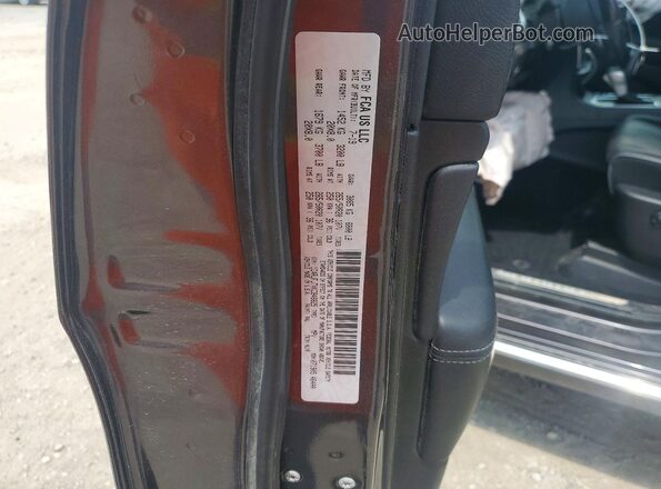 1C4RJFJTXKC848825 2019 JEEP GRAND Gray VIN կոդի պիտակի տեսք