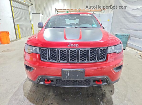 1C4RJFLG0HC854688 2017 JEEP GRAND Красный Вид спереди