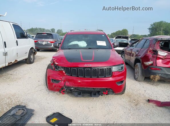 1C4RJFLG0MC676114 2021 JEEP GRAND CHEROKEE Red Rear interior view