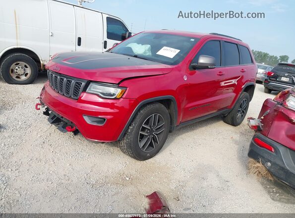1C4RJFLG0MC676114 2021 JEEP GRAND CHEROKEE Red Front left