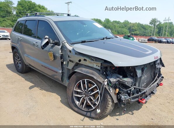 1C4RJFLG0MC709077 2021 JEEP GRAND CHEROKEE Gray Vista frontal