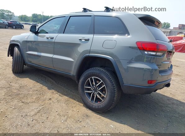 1C4RJFLG0MC709077 2021 JEEP GRAND CHEROKEE Gray Trasero izquierdo