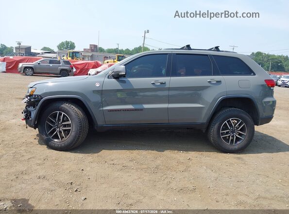 1C4RJFLG0MC709077 2021 JEEP GRAND CHEROKEE Gray Vista interior de 360 grados