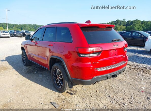 1C4RJFLG1HC645234 2017 JEEP GRAND CHEROKEE Красный Задняя левая четверть