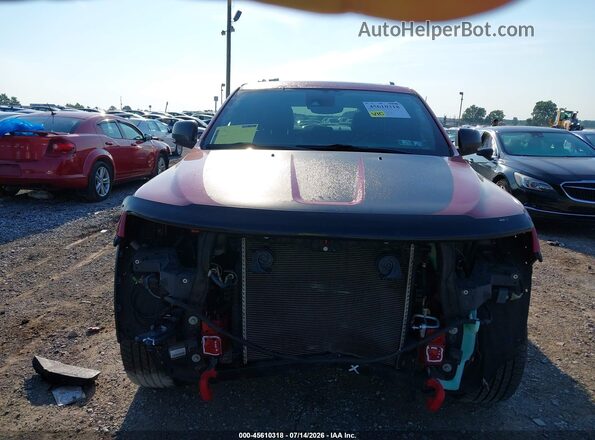 1C4RJFLG1HC645234 2017 JEEP GRAND CHEROKEE Красный Вид щитка приборов