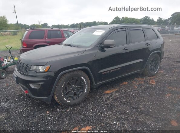 1C4RJFLG1JC326518 2018 JEEP GRAND CHEROKEE Black Przód lewy