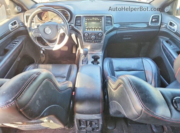 1C4RJFLG2HC932873 2017 JEEP GRAND Gray Widok deski rozdzielczej