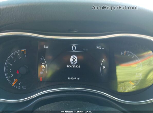 1C4RJFLG3HC670118 2017 JEEP GRAND CHEROKEE Красный Вид задних сидений