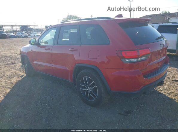 1C4RJFLG3HC670118 2017 JEEP GRAND CHEROKEE Красный Задняя левая четверть