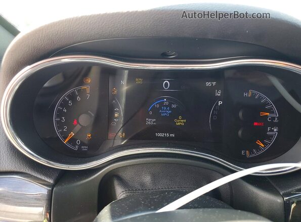 1C4RJFLG4LC135680 2020 JEEP GRAND White Սարքավորումների վահանակի տեսք