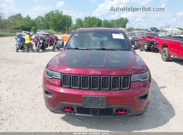1C4RJFLG4LC213181 2020 JEEP GRAND CHEROKEE Red წინა ხედი