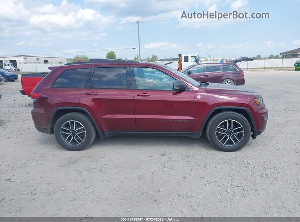 1C4RJFLG4LC213181 2020 JEEP GRAND CHEROKEE Red უკანა სალონის ხედი