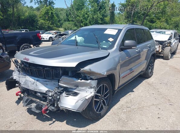 1C4RJFLG4LC217361 2020 JEEP GRAND CHEROKEE Silver Vista tres cuartos delantera izquierda