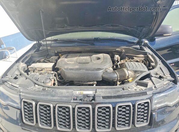 1C4RJFLG9HC632134 2017 JEEP GRAND Black Rear interior view