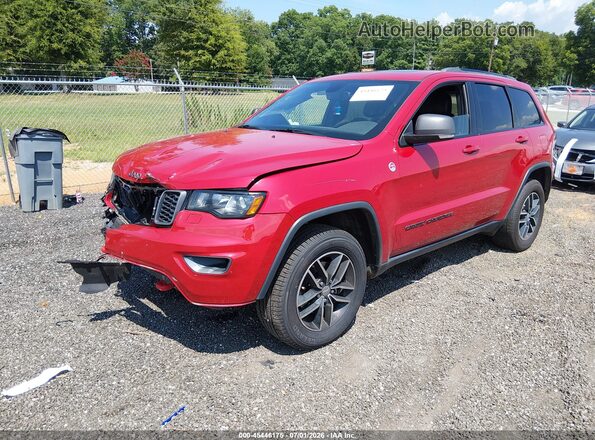 1C4RJFLG9JC406357 2018 JEEP GRAND CHEROKEE Red Vista tres cuartos delantera izquierda