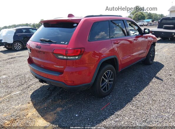 1C4RJFLG9JC406357 2018 JEEP GRAND CHEROKEE Red Trasero derecho