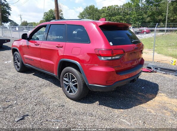 1C4RJFLG9JC406357 2018 JEEP GRAND CHEROKEE Red Trasero izquierdo