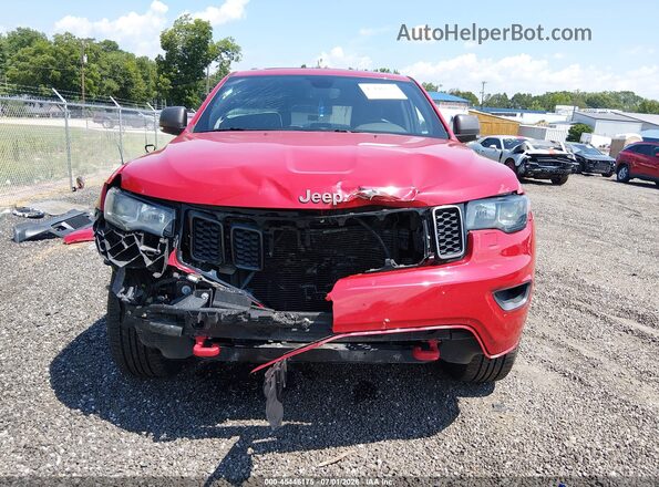 1C4RJFLG9JC406357 2018 JEEP GRAND CHEROKEE Red Vista interior trasera