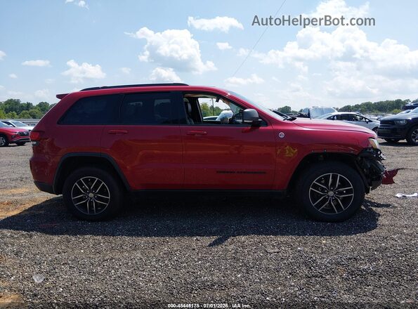 1C4RJFLG9JC406357 2018 JEEP GRAND CHEROKEE Red Vista interior de 360 grados