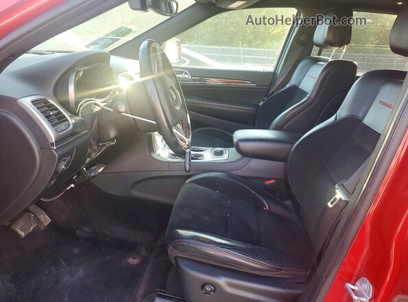 1C4RJFLGXHC633583 2017 JEEP GRAND Red Front interior view