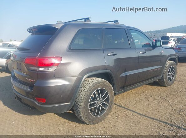 1C4RJFLT2HC771731 2017 JEEP GRAND CHEROKEE Серый Задняя правая четверть