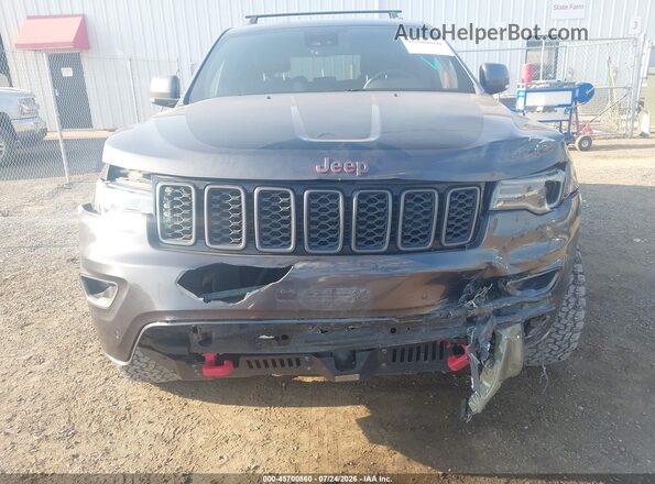 1C4RJFLT2HC771731 2017 JEEP GRAND CHEROKEE Серый Вид спереди