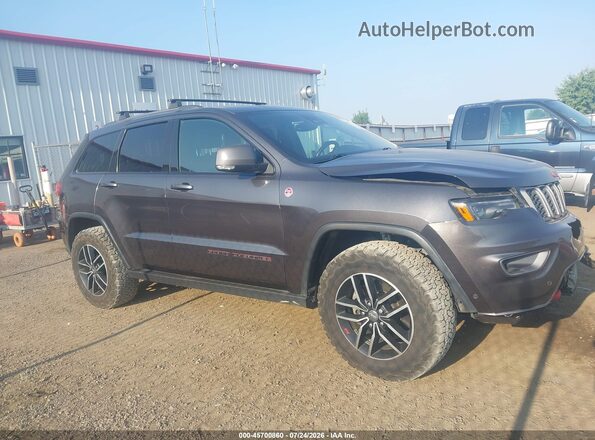 1C4RJFLT2HC771731 2017 JEEP GRAND CHEROKEE Серый Вид задней части салона