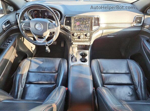 1C4RJFLT2KC641973 2019 JEEP GRAND Red Widok deski rozdzielczej