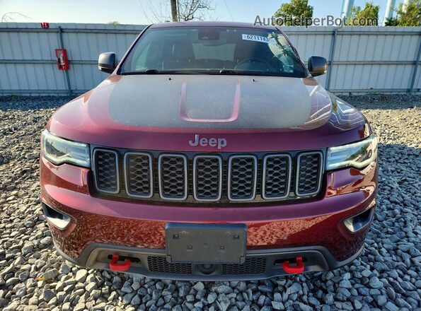 1C4RJFLT2KC641973 2019 JEEP GRAND Red Widok z przodu