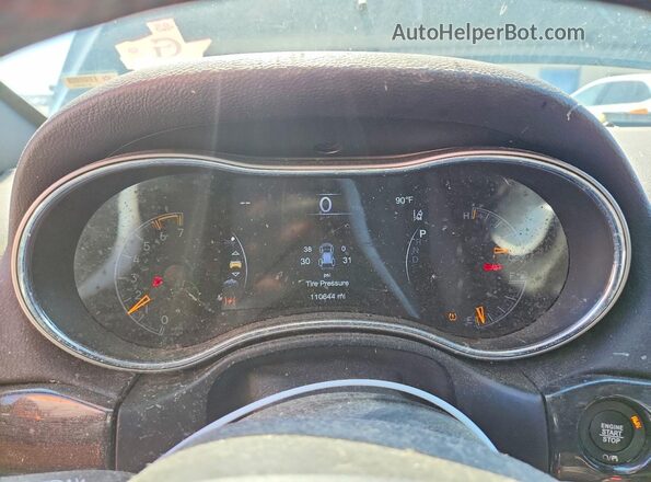 1C4RJFLT2KC834351 2019 JEEP GRAND Gray Instrument cluster view