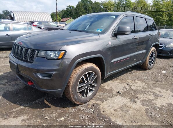 1C4RJFLT3LC244077 2020 JEEP GRAND CHEROKEE Gray Առջևի ձախ երեք քառորդ տեսարան