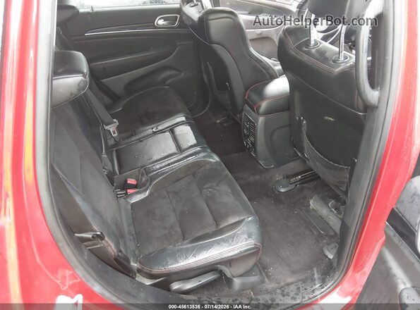 1C4RJFLT5HC749271 2017 JEEP GRAND CHEROKEE Red Widok naklejki z numerem VIN