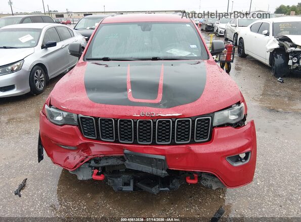 1C4RJFLT5HC749271 2017 JEEP GRAND CHEROKEE Red Widok wnętrza z tyłu