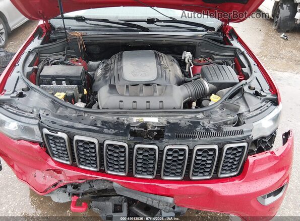 1C4RJFLT5HC749271 2017 JEEP GRAND CHEROKEE Red Widok z tyłu