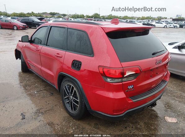 1C4RJFLT5HC749271 2017 JEEP GRAND CHEROKEE Red Tył lewy
