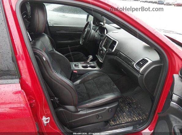 1C4RJFLT5HC749271 2017 JEEP GRAND CHEROKEE Red Widok wnętrza z przodu