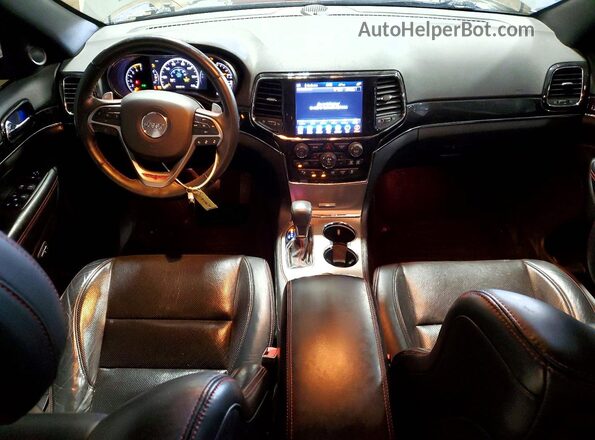 1C4RJFLT5KC610023 2019 JEEP GRAND Gray Առջևի վահանակի տեսք