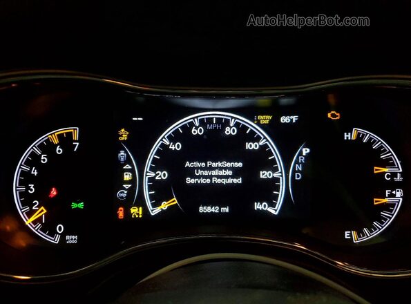 1C4RJFLT5KC610023 2019 JEEP GRAND Gray Սարքավորումների վահանակի տեսք