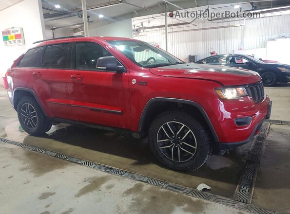 1C4RJFLT5KC613441 2019 JEEP GRAND Красный Передняя правая четверть